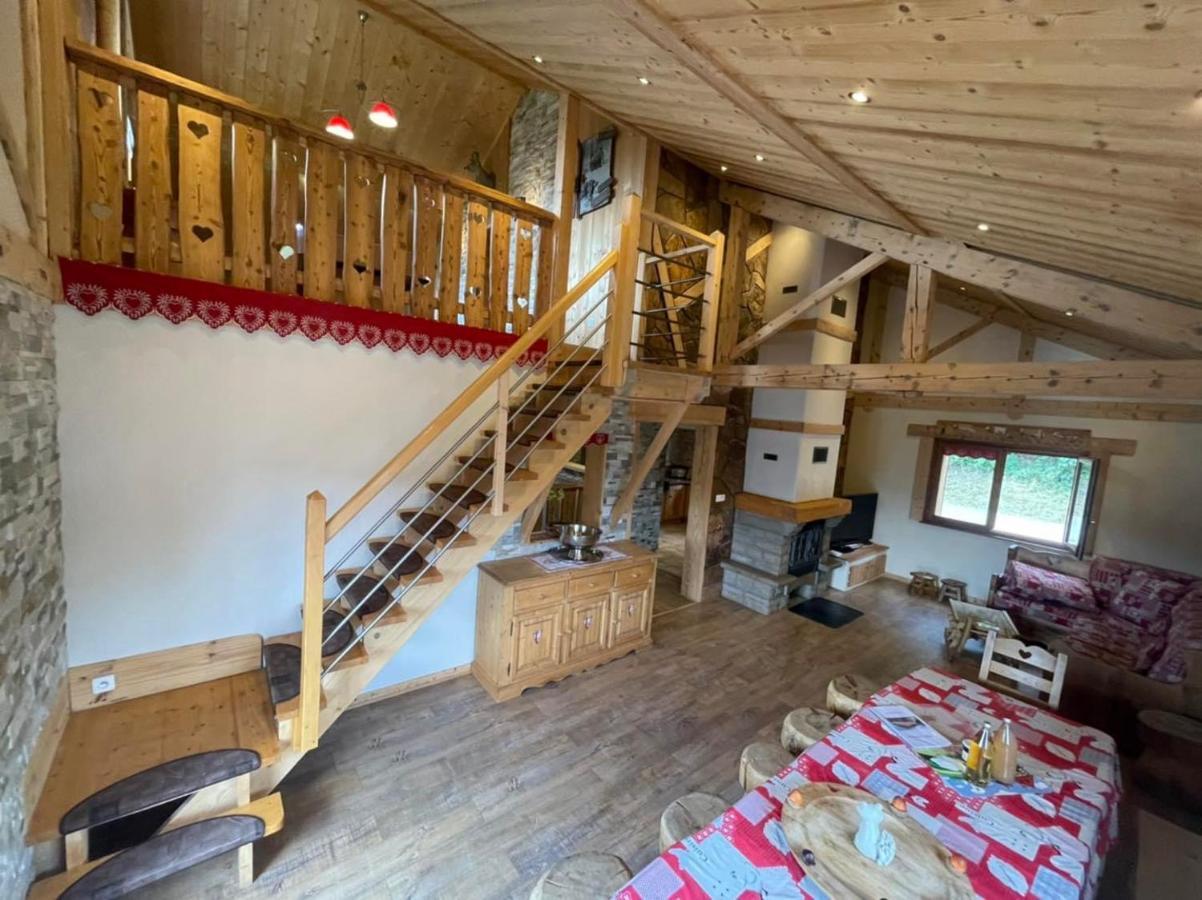 Chalet Spa Le Diamant Nathalie Mn La Rouge La Bresse Eksteriør bilde