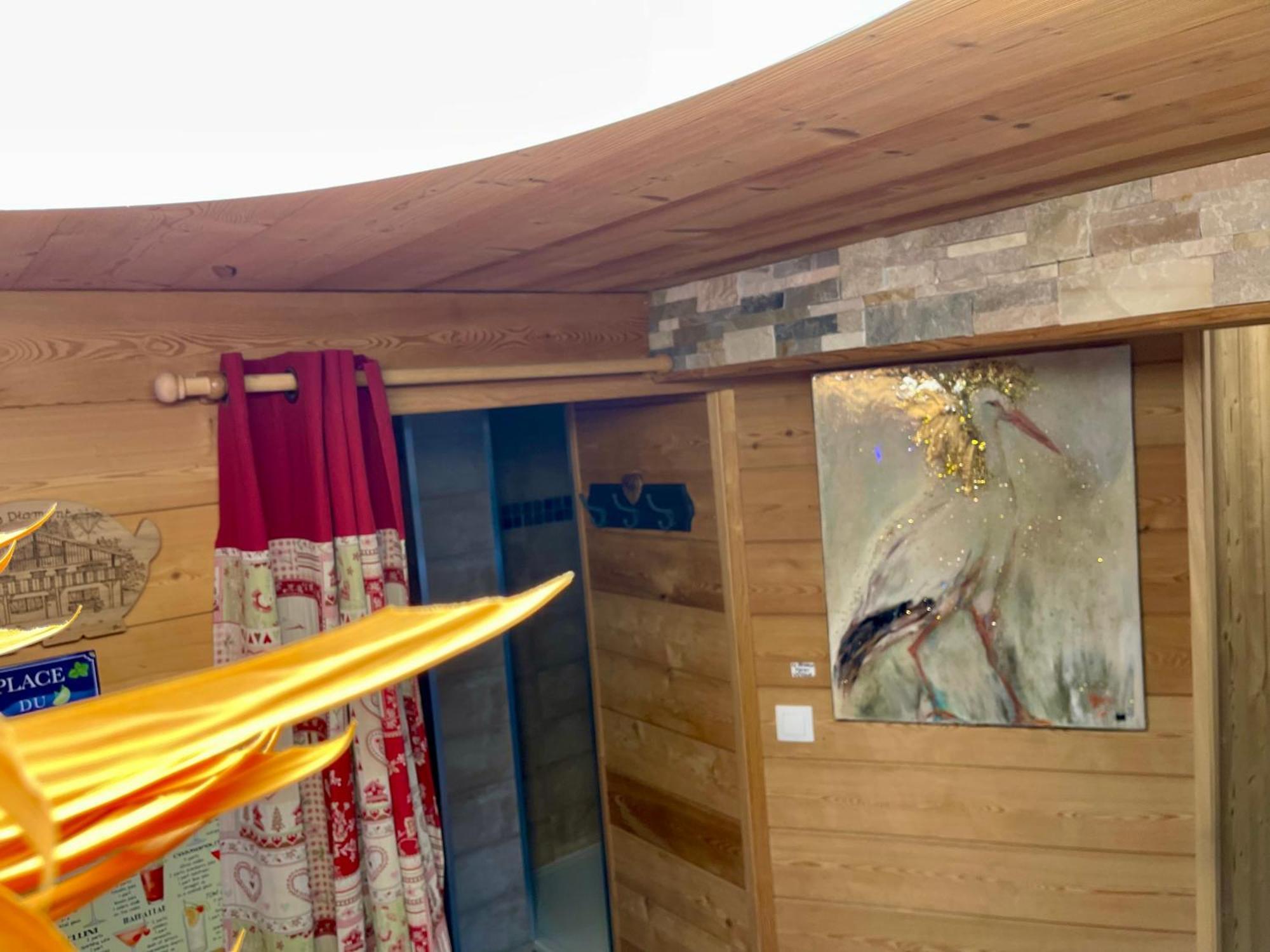 Chalet Spa Le Diamant Nathalie Mn La Rouge La Bresse Eksteriør bilde